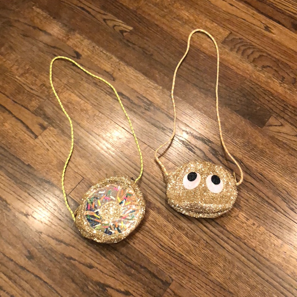 2 J crew cuts kids sparkle pocketbooks